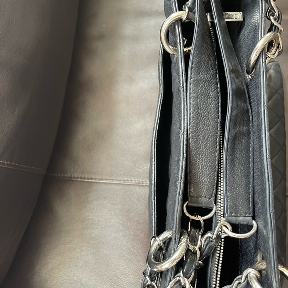 Chanel Quilted Cavier Grand Shopping Tote - Picture 8 of 9